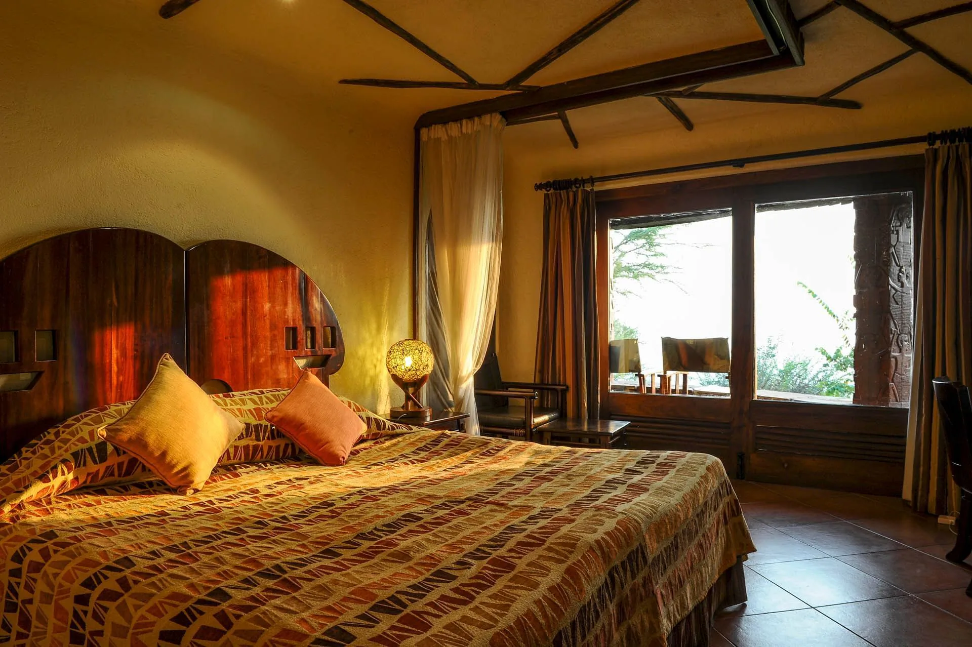 Serengeti Serena Safari Lodge overlooking the plains